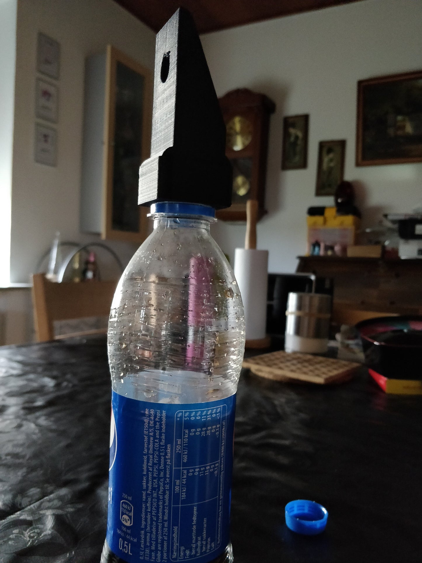 Bottle Dust Collector for Wall Drilling Recycle Plastic Bottles