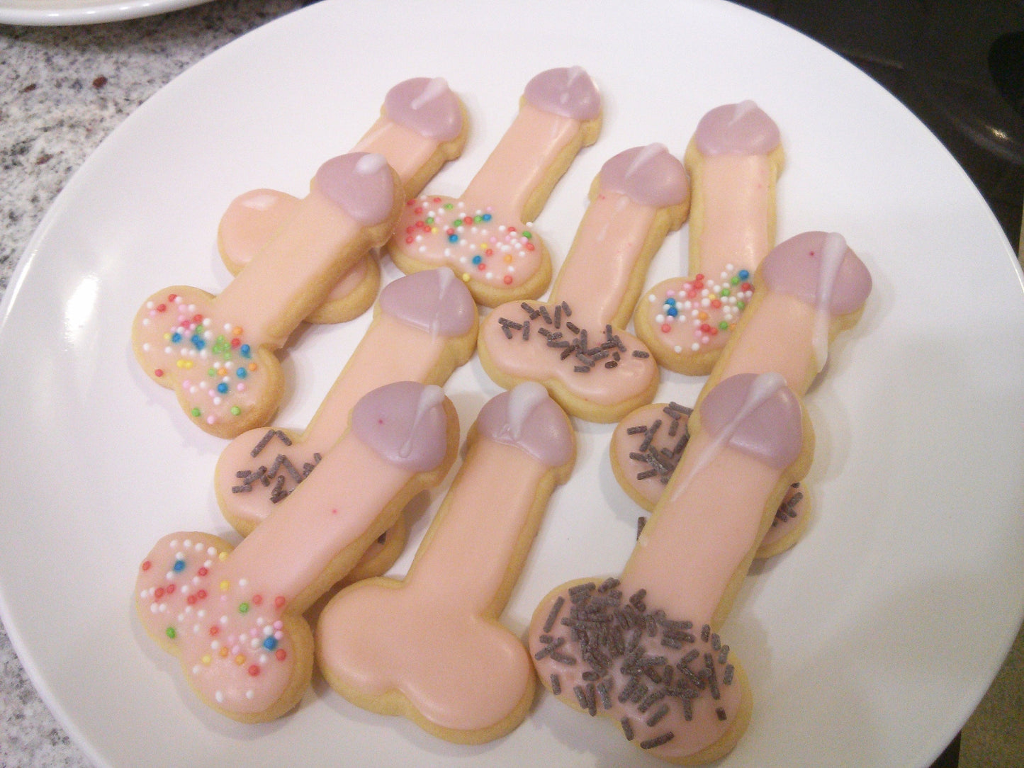 ADULTS - Penis cookie cutter | sexual content biscuits cookies | stag bachelorette genitalia reproductive organs genitals