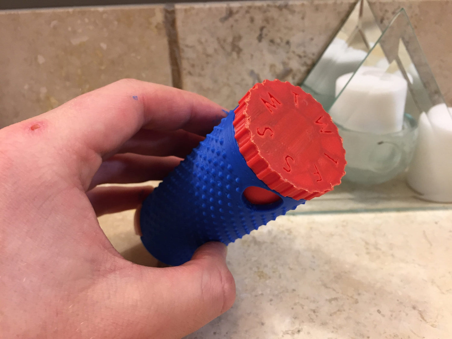 31 Day Pill Box Organizer EDC Solution Pill Storage Compact Secure Reminder Week Markers