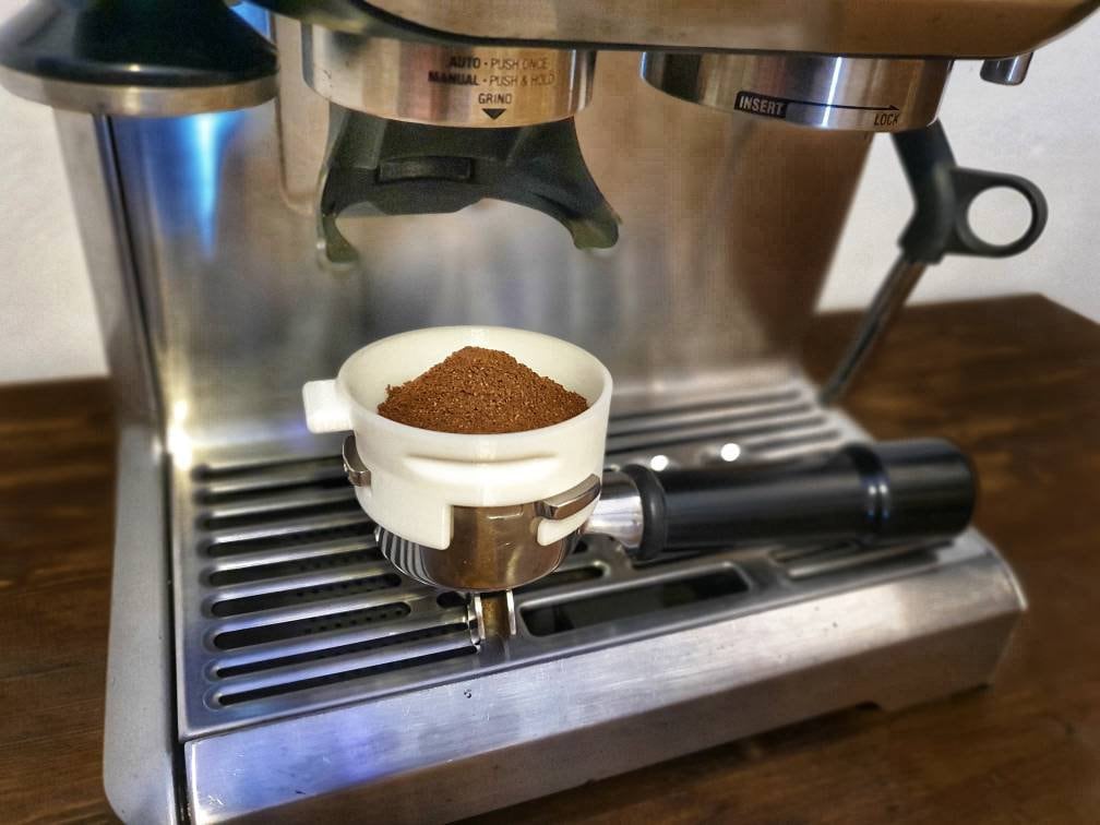WDT Tool + Breville/Sage Barista Express/Pro/Touch Dosing Funnel With a Grinder Trigger Button 54mm