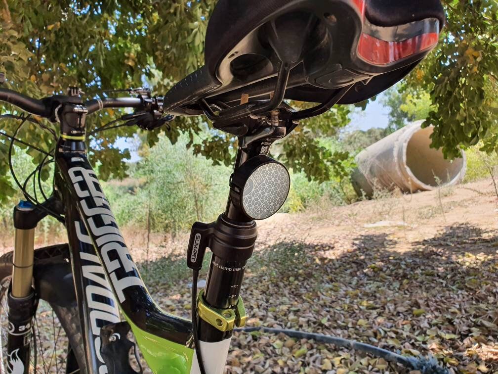 Apple AirTag Holder Anti Theft Bike Reflector Stealth Mount - Original Design, Lifetime Warranty