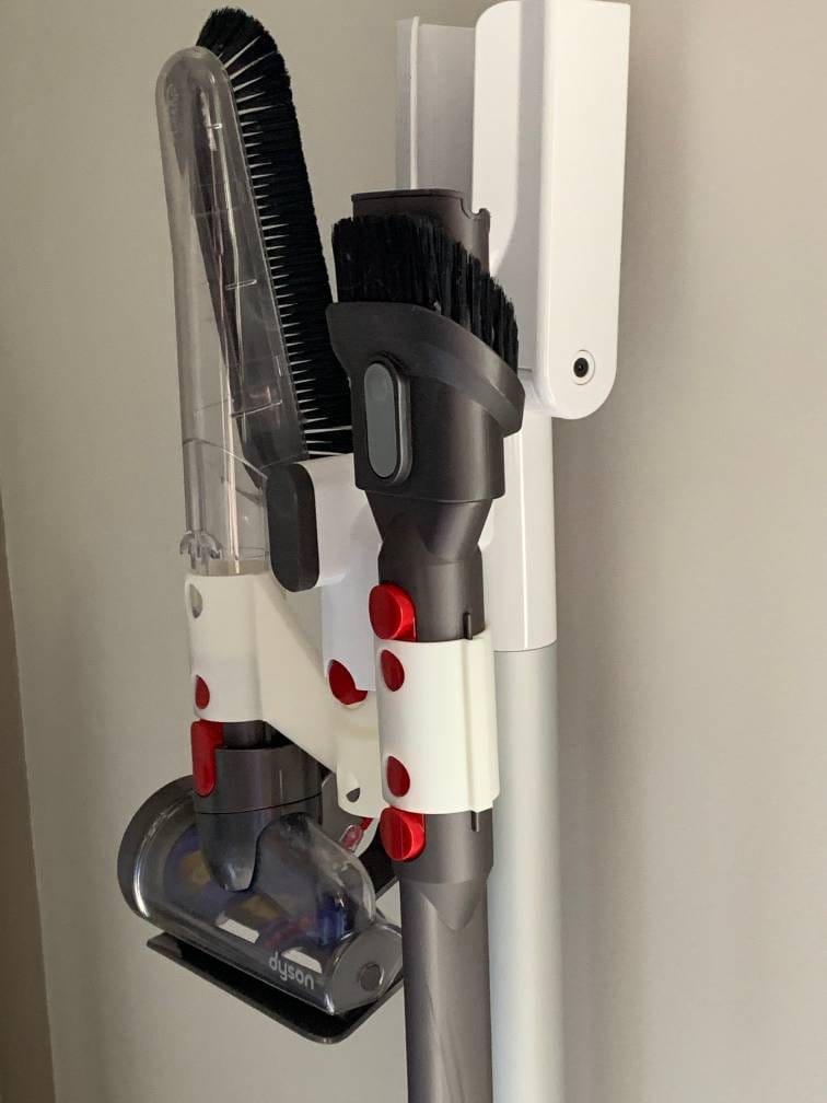 Dyson Floor Dok V15 V12 V11 V10 Free-standing Accessory Tool Extender Attachment Storage Rack Holder Dyson Mount