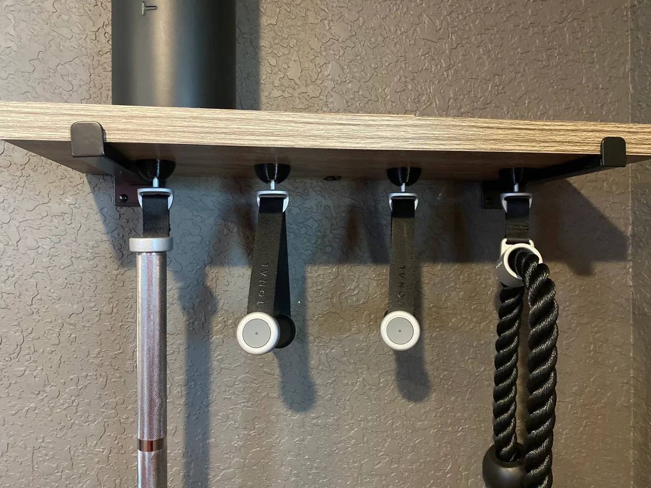 Tonal Home Gym T-Lock Accessory holder Mount - Set of 4