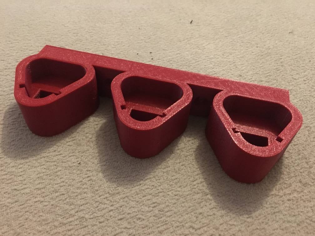 Milwaukee M12 Battery Holder Mount - For 3 Batteries