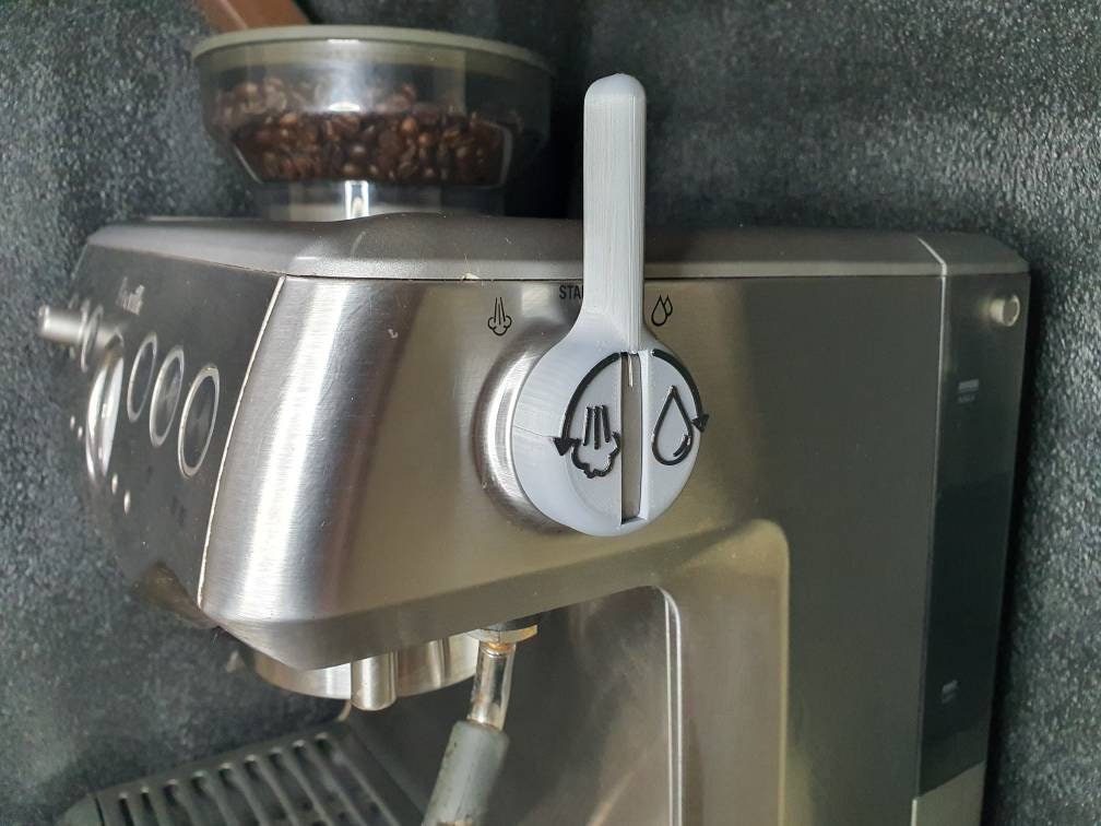 Steam Lever Breville/Sage Barista Express/Impress Hot Water Easy Lever Snap On Version