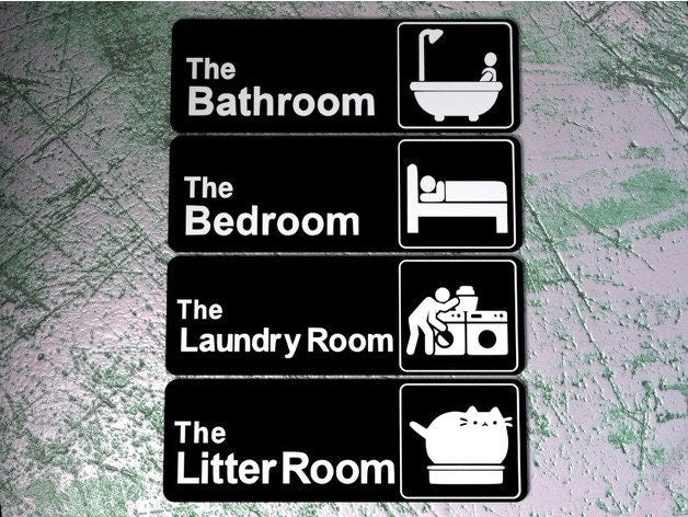 Room Signs Like "The Office" Logo