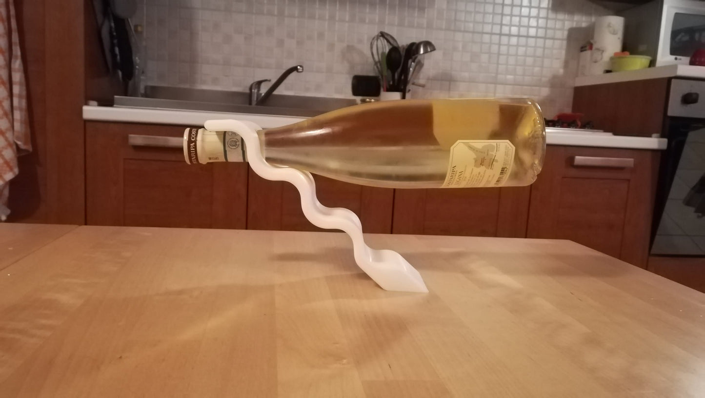 Floating Wine Bottle Holder Stylish Wine Bottle Storage Housewarming Gift