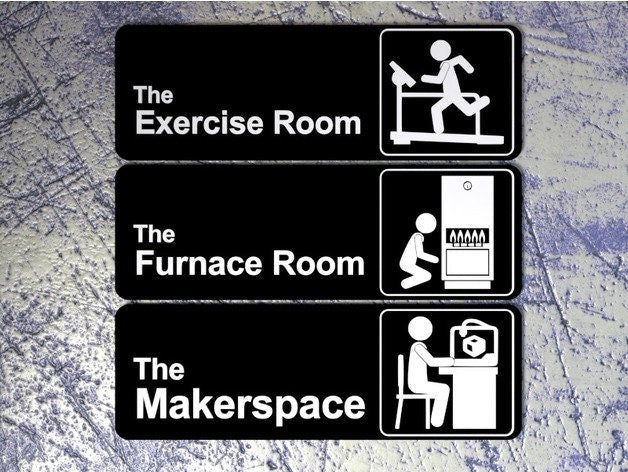 Room Signs Like "The Office" Logo