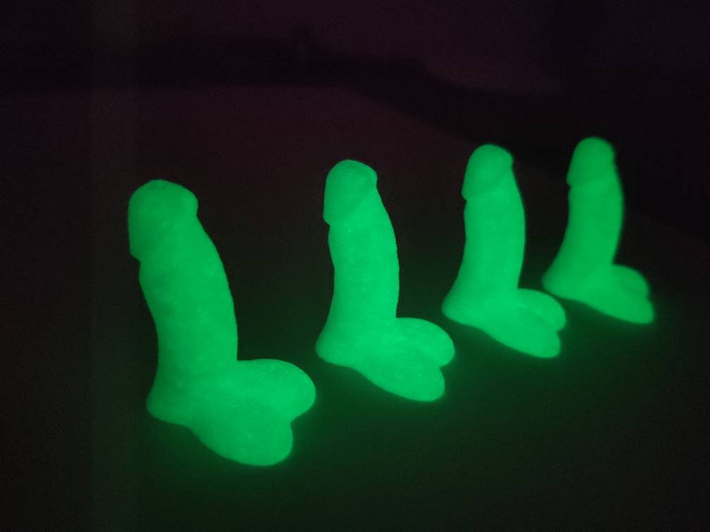 Dick Penis Tire Valve Cover Stem Caps Glow In The Dark Funny Gift Novelty Prank Bachelorette Party