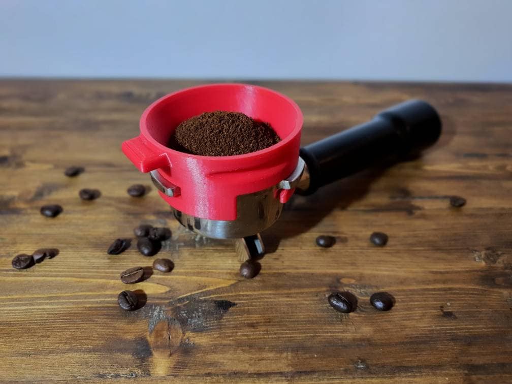 Breville/Sage Barista Express/Pro/Touch Dosing Funnel With a Grinder Trigger Button 54mm NEW VERSION V2.0
