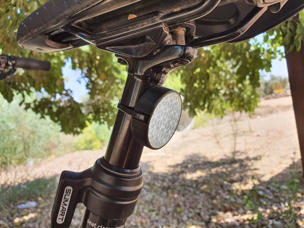 Apple AirTag Holder Anti Theft Bike Reflector Stealth Mount - Original Design, Lifetime Warranty