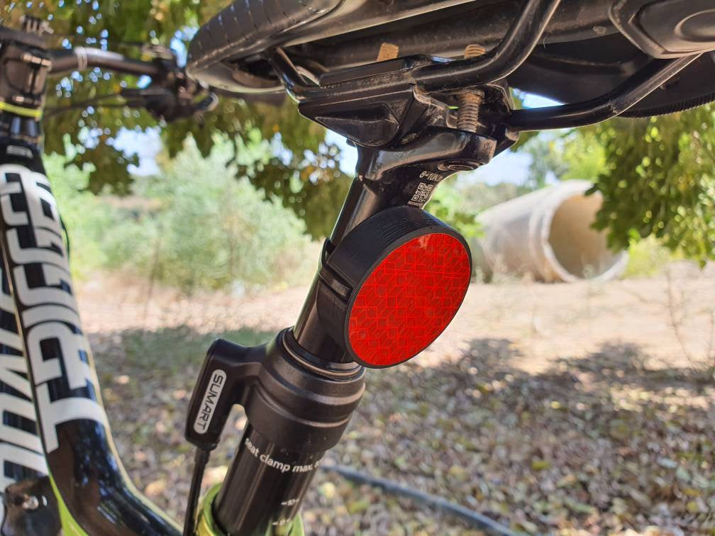 Galaxy SmartTag Bike Reflector Stealth Mount Anti Theft - Original Design, Lifetime Warranty