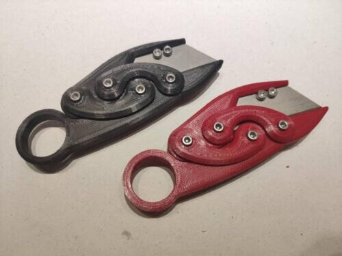 Retractable Karambit Utility Knife