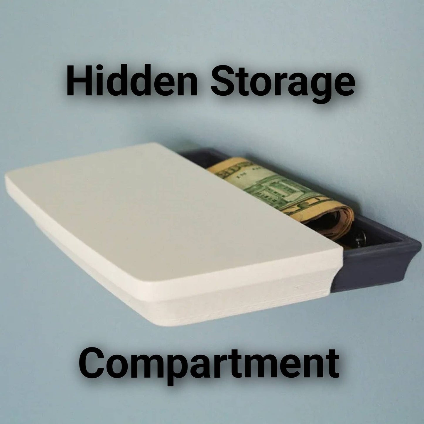 Secret Box Floating Shelf Stealth Money Storage Compartment Stash