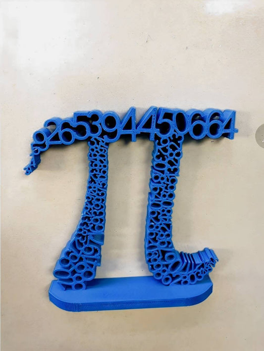 Pi Sculpture 119 Digits of Pi Math Gift for Teacher Professor Geek College Gift